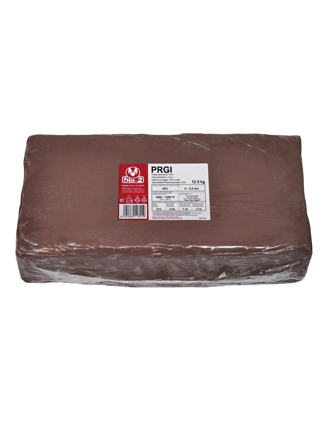 Đất sét sio 2 nhiệt độ cao prgi golden brown stoneware2