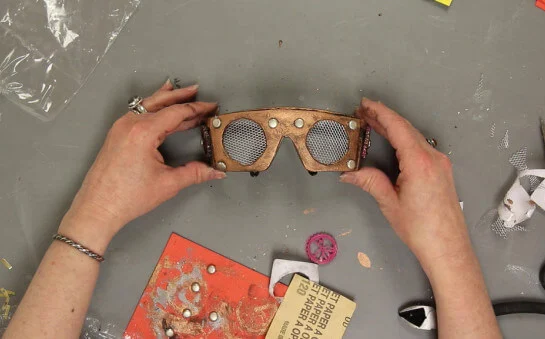 Kính bảo hộ steampunk