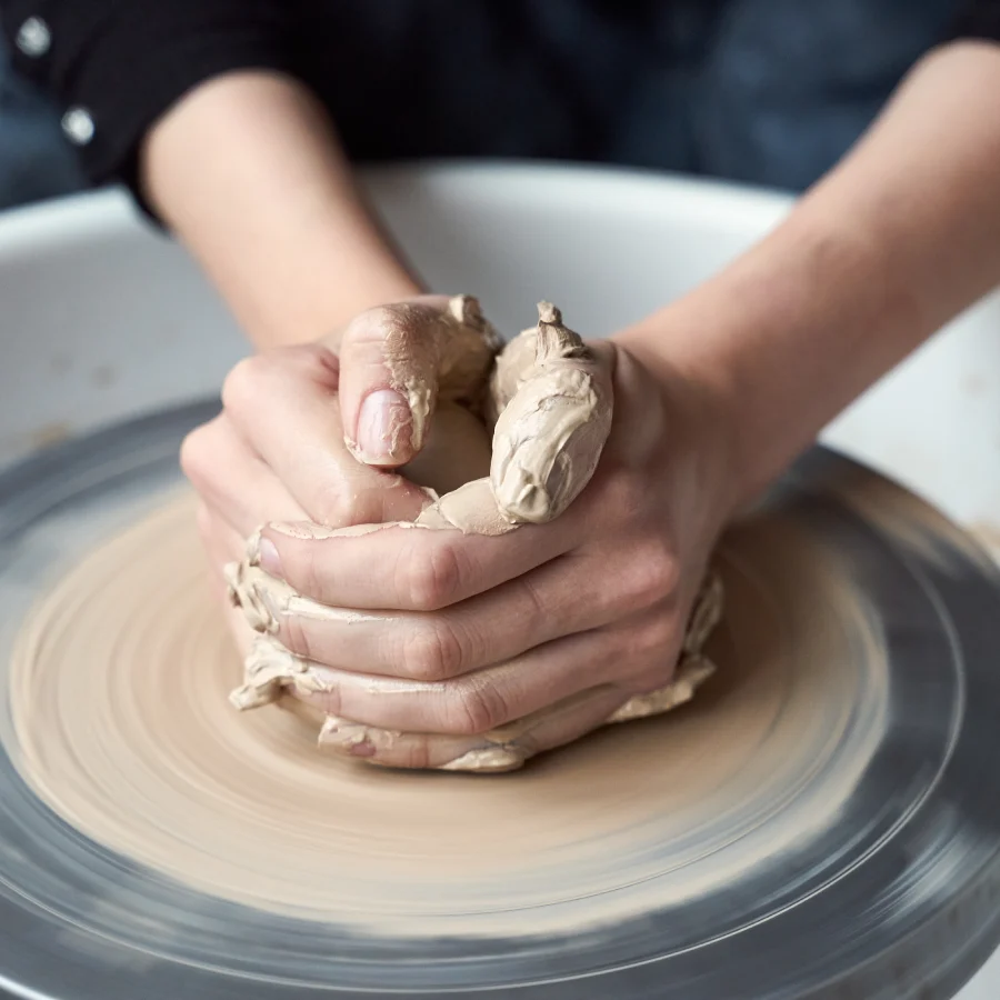 Potters wheels – trưng bày sản phẩm