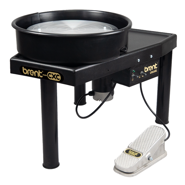 Bàn xoay gốm brent model cxc – màu Đen – Điện 110v
