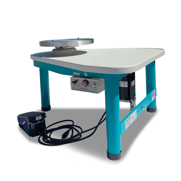 Gt 400 bàn xoay gốm pacifica – màu xanh biển sâu (scuba blue)