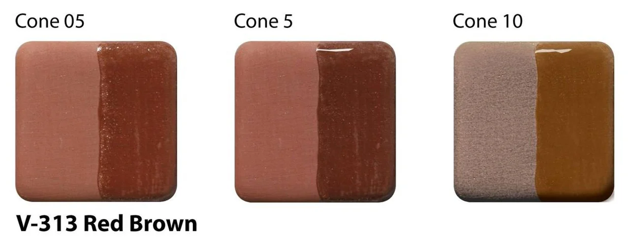 Men lót amaco underglazes v 313 red brown pic2