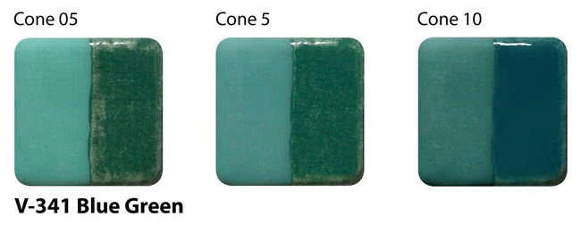 Men lót amaco underglazes v 340 blue green 1