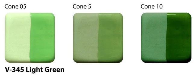 Men lót amaco underglazes v 345 light green 1