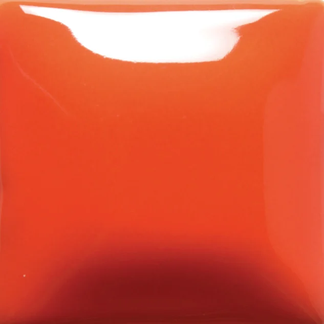 Men gốm mayco colors foundations ® opaque, màu orange, pint (473 ml)