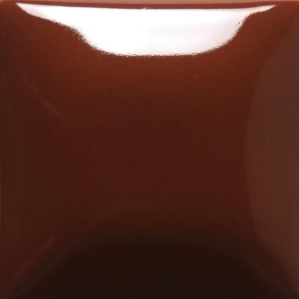 Men gốm mayco colors foundations ® opaque, màu rich chocolate, pint (473 ml)