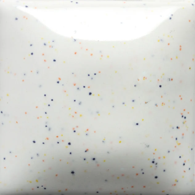 Men gốm mayco colors speckled stroke & coat ® màu speckled cotton tail, pint (473 ml)
