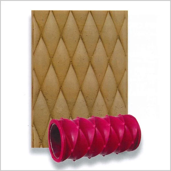 Ống lăn 10 cm họa tiết kim cương tool sleeve 4 inch diamond texture amaco pic1