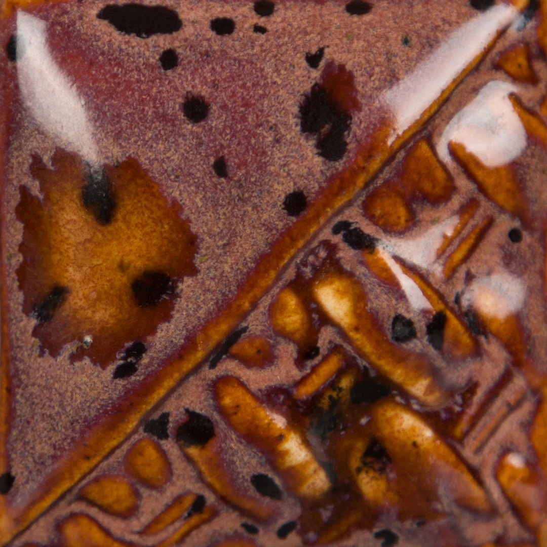 Men gốm mayco colors stoneware dry, men khô, màu peppered plum dry, 10 lb. (4,5 kg)