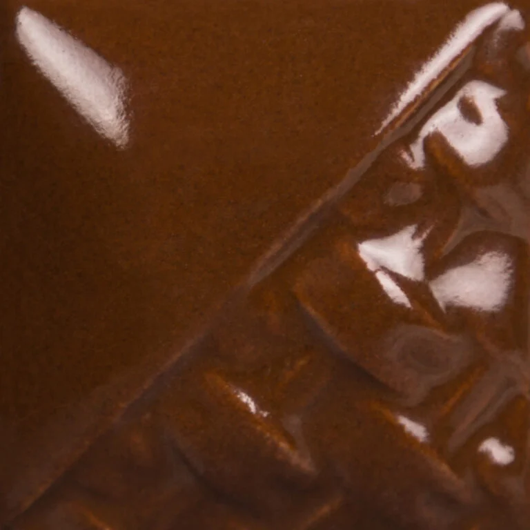Men gốm mayco colors stoneware, màu brown gloss, pint (473 ml)