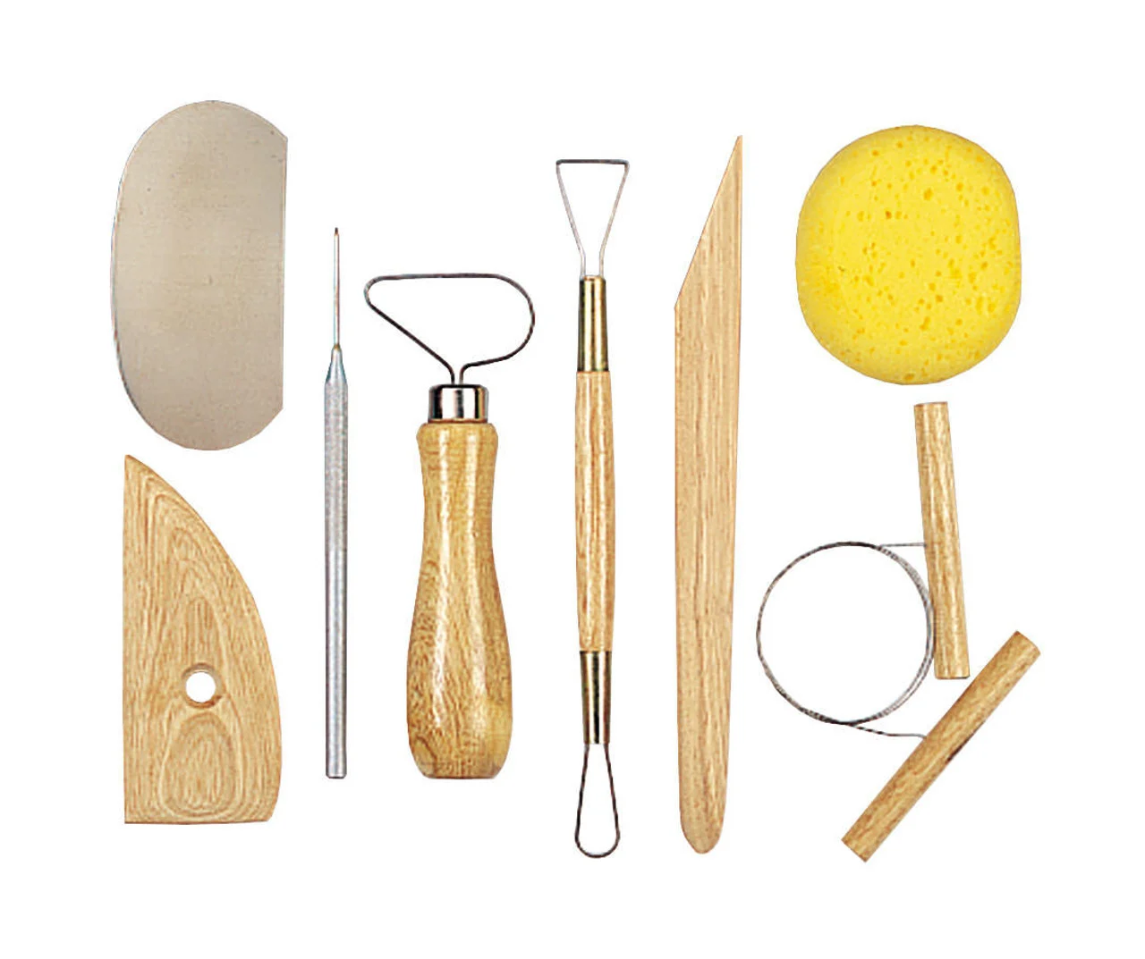 Bộ dụng cụ làm đất sét clay tool kit amaco pic1