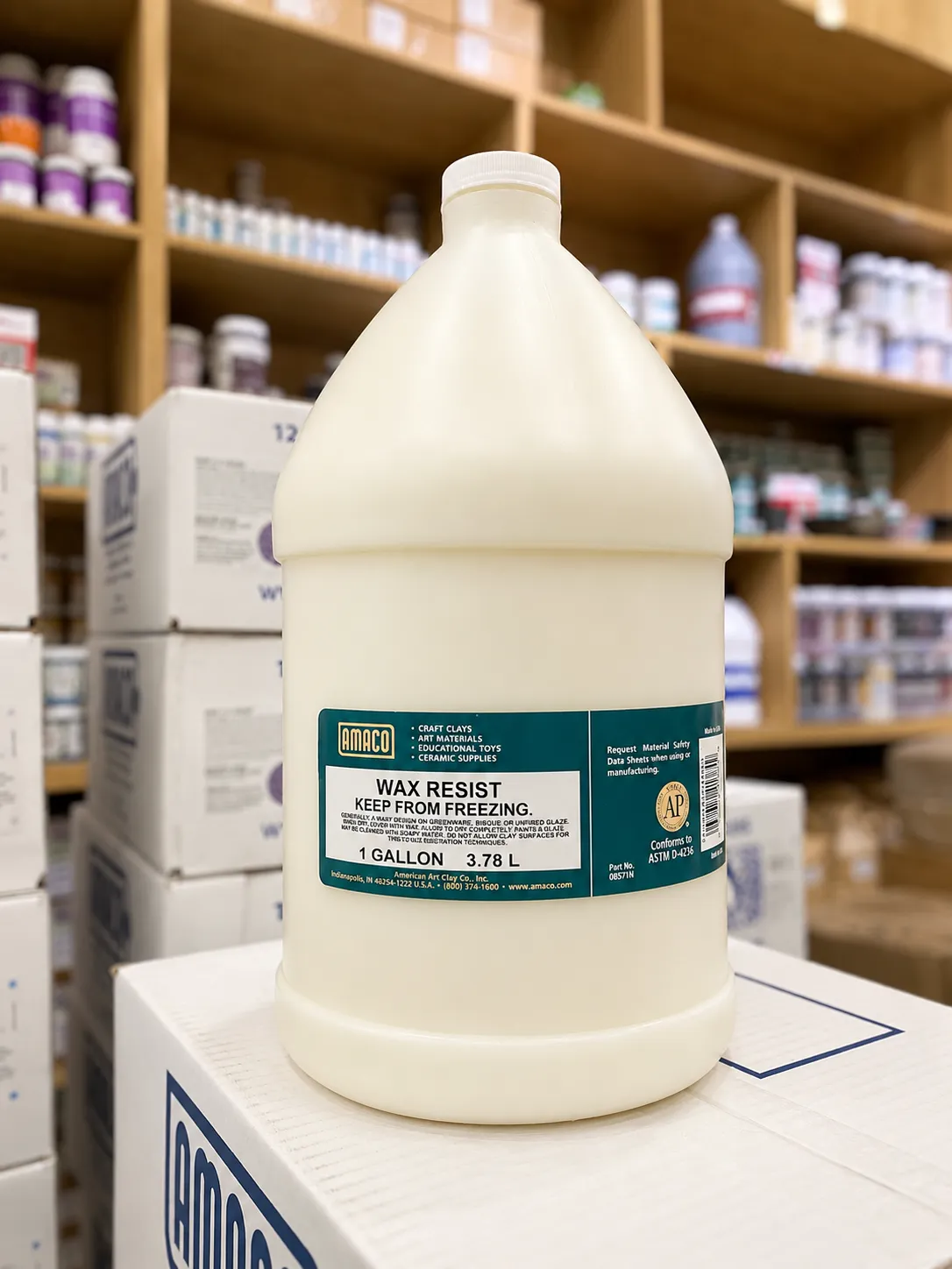 Amaco wax resist gallon 3,78 lít