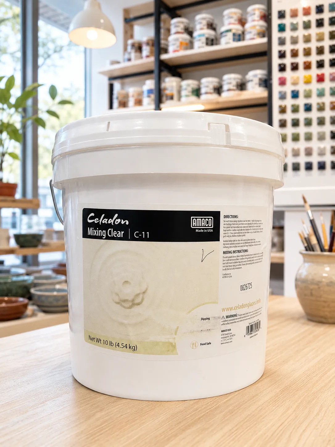 Tgg.amaco c 11 dry glaze