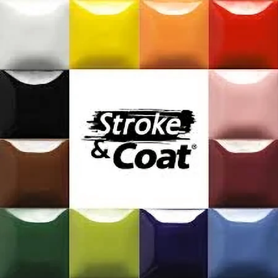 Combo 12 màu men mayco colors stroke & coat số 3 mỗi màu 01 pint (473 ml)