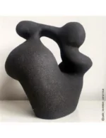 Đất sét sio 2 nhiệt độ cao prnf black sculpture4