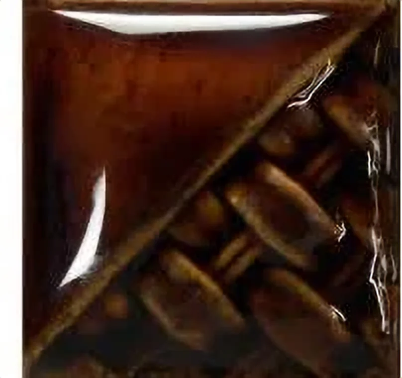 Men gốm mayco colors stoneware, màu root beer ice glaze, pint (473 ml)