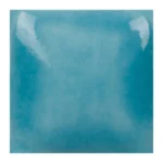 Mẫu nung men gốm Mayco FN-042 Teal Blue ở Cone 10