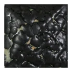 Mẫu nung men gốm Mayco SW-404 Black Mudcrack ở Cone 10