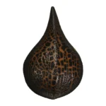 Mẫu nung men gốm Mayco SW-404 Black Mudcrack ở Cone 6 – đất có đốm