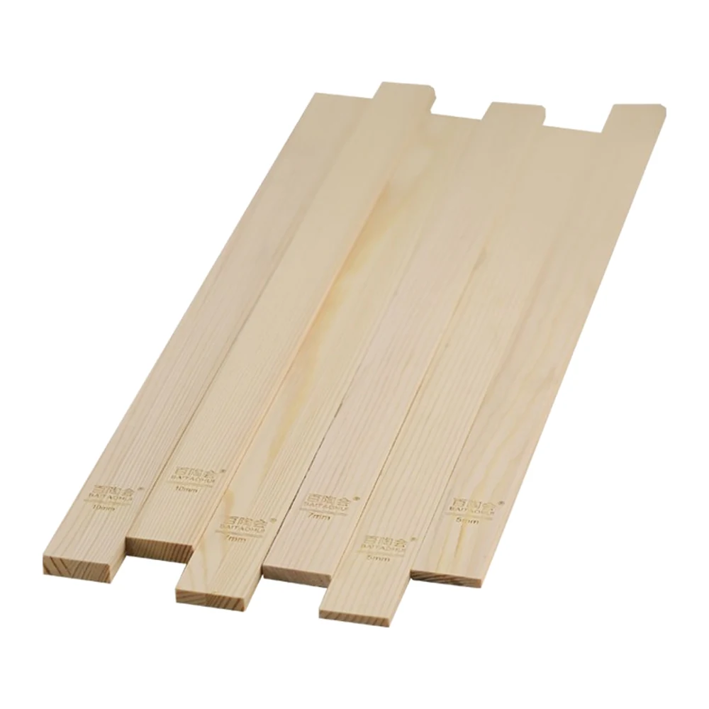Thanh dan ban gat dat baitaohui gj nd 043 a 450 x 30 x 5 mm b 450 x 30 x 7 mm c 450 x 30 x 10 mm chat lieu go