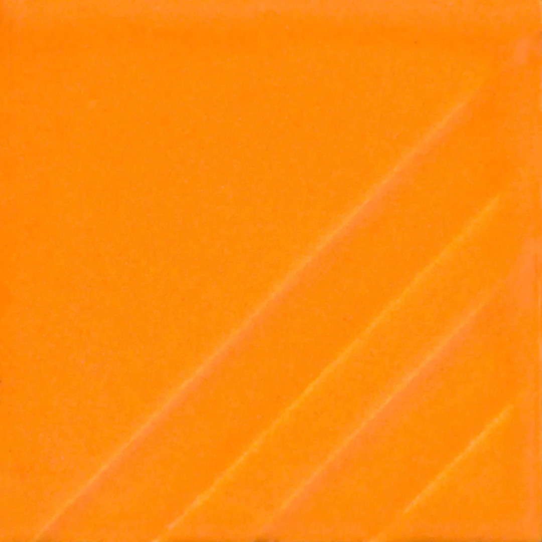 Men Mayco FN-240 Pumpkin Orange – mẫu nung cone 06 oxy hóa