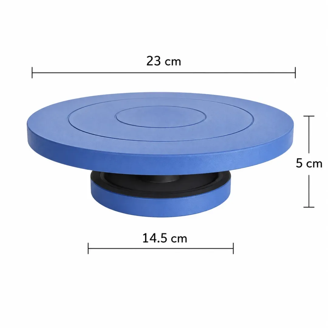 Bàn xoay gốm baitaohui size trung